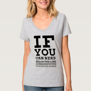 Camiseta básica de camiseta-do-pescoço-feminino
