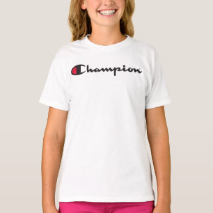Camiseta Básica de Campeão para Meninas