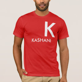 Camiseta Básica de Canvas Bella Masculina KASHANI