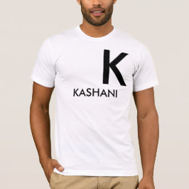 Camiseta Básica de Canvas Bella Masculina KASHANI