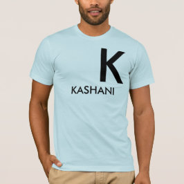 Camiseta Básica de Canvas Bella Masculina KASHANI
