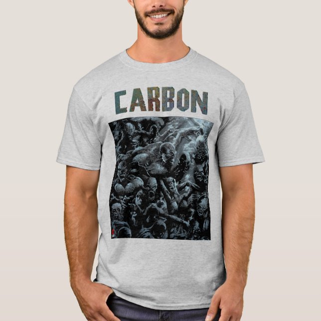 Camiseta básica de carbono (Frente)