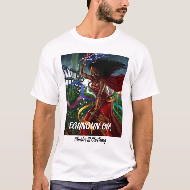 Camiseta Básica de Egungun Oya (Frente)