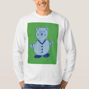 Camiseta básica de folhas longas de Mike Men