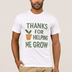 Camiseta básica de homensObrigado por me ajudar a 