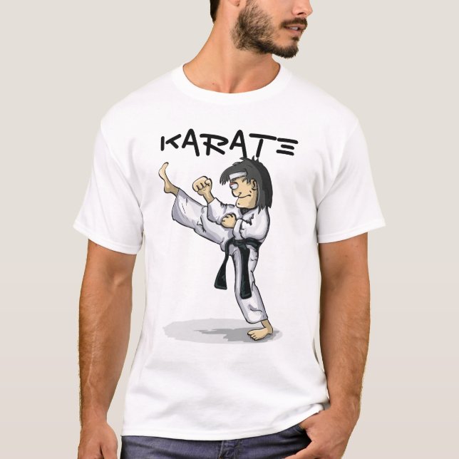 Camiseta Básica de Karate Men (Frente)