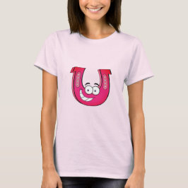 Camiseta Básica de Lançamento de Ferradura Feminin