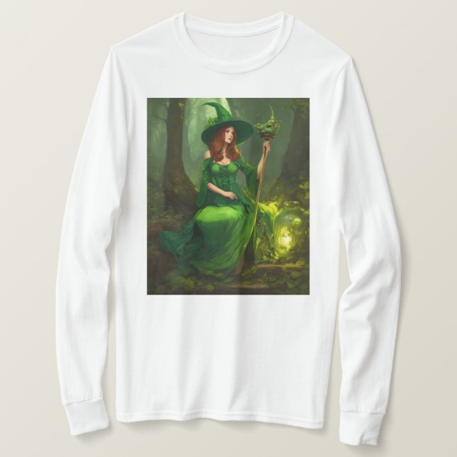 Camiseta básica de longa folga para raparigas (Frente do Design)