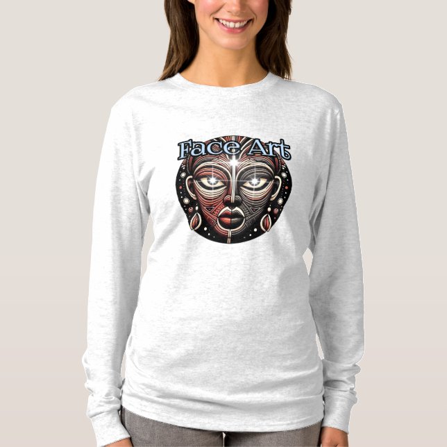 Camiseta Básica de Manga Longa (Frente)