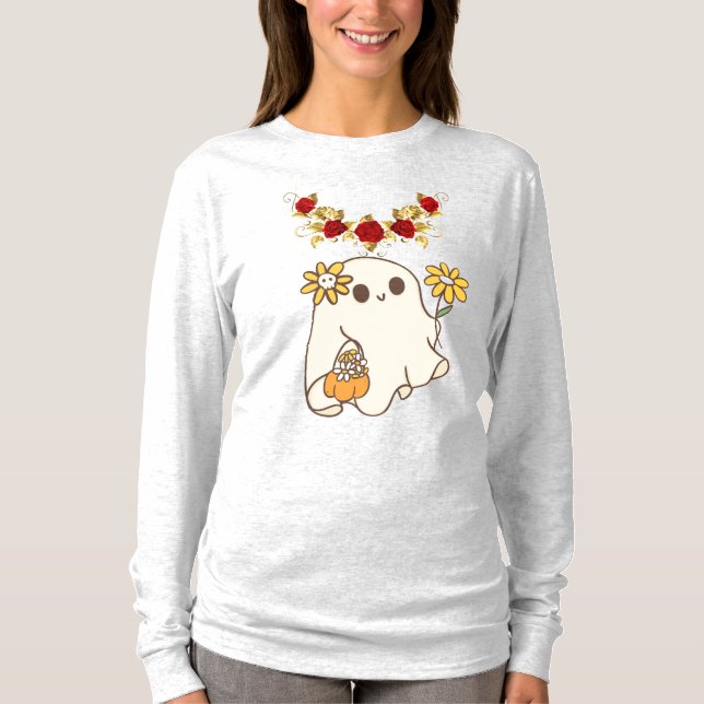 Camiseta Básica de Manga Longa (Frente)