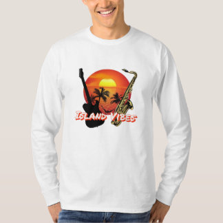 Camiseta Básica de Manga Longa Island Vibes