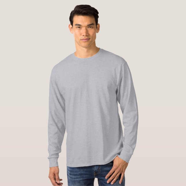 Camiseta Básica de Manga Longa Murugi (Frente Completa)