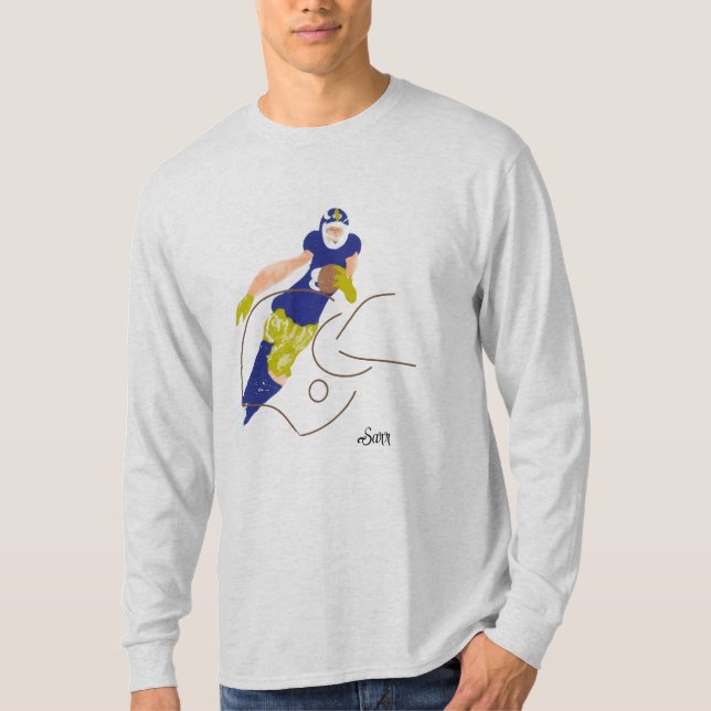 Camiseta Básica de Manga Longa: O Pontapé Inicial (Frente)