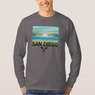 Camiseta Básica de Manga Longa San Diego Design