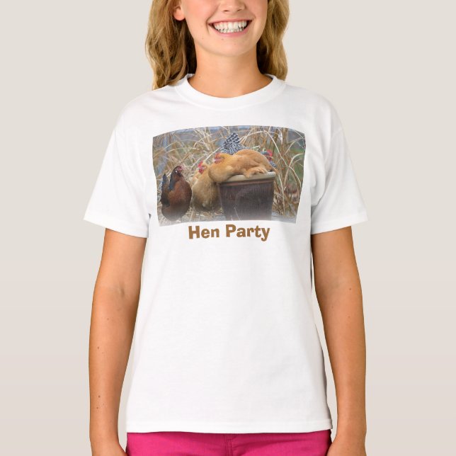 Camiseta Básica de Menina (Frente)