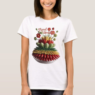 Camiseta Básica de Mulher Charm sem esforço