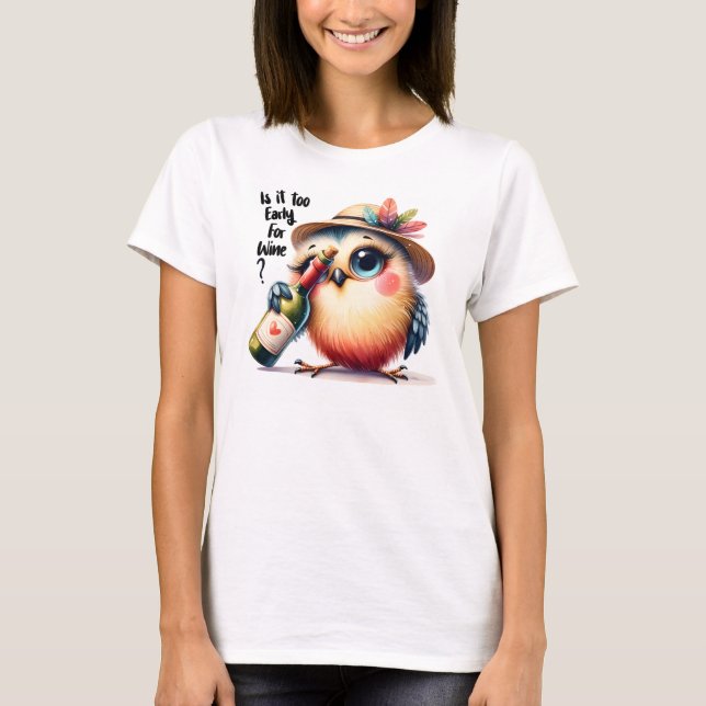 Camiseta básica de mulheres (Frente)