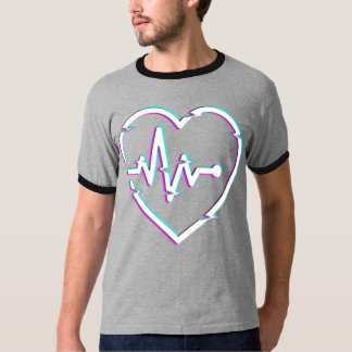 Camiseta Básica de Ringer dos Homens