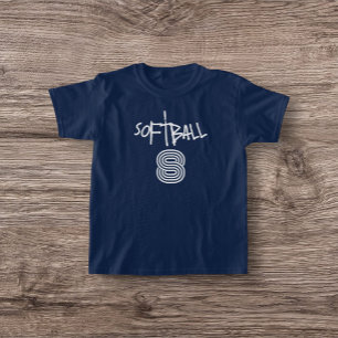 Camiseta Básica de Softball Girls