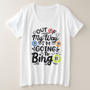 Camiseta básica de tamanho superior para mulheres