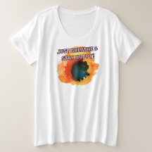 Camiseta básica de tamanho superior para mulheres