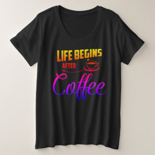 Camiseta básica de tamanho superior para mulheres