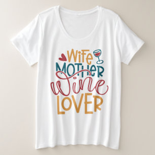 Camiseta básica de tamanho superior para mulheres