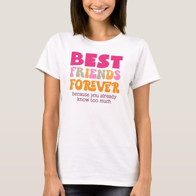 Camiseta básica de uso feminino (Frente)