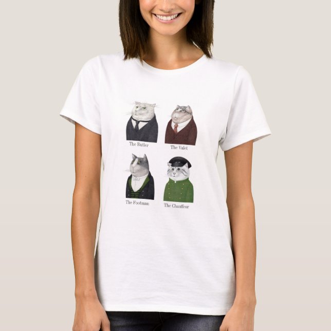Camiseta básica de uso feminino (Frente)