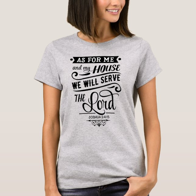 Camiseta básica de uso feminino (Frente)