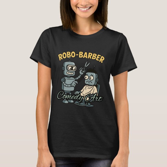 Camiseta básica de uso feminino (Frente)