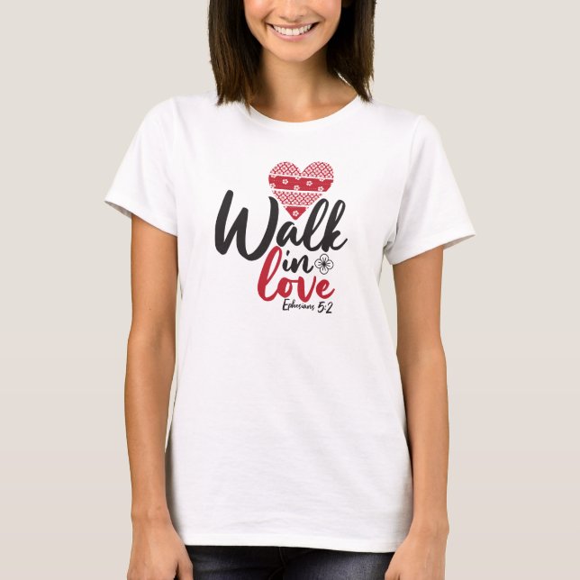 Camiseta básica de uso feminino (Frente)