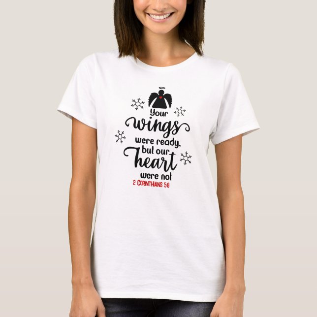 Camiseta básica de uso feminino (Frente)