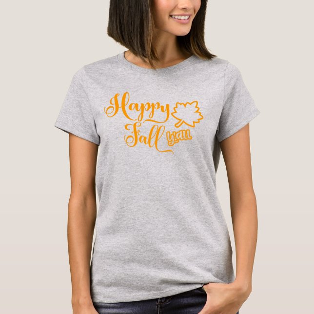 Camiseta básica de uso feminino (Frente)