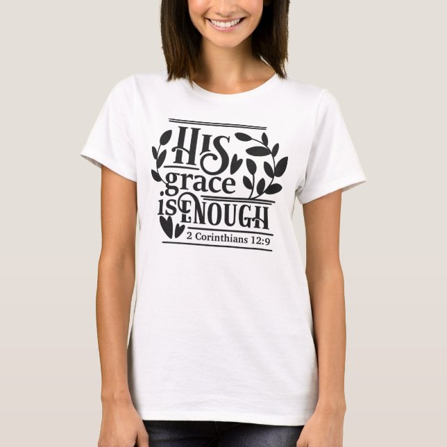Camiseta básica de uso feminino (Frente)