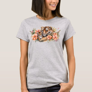Camiseta básica de uso feminino