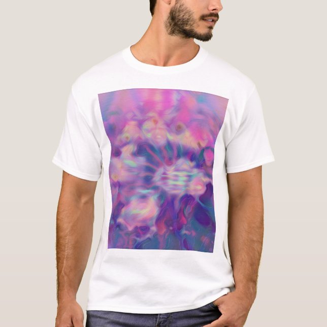 Camiseta básica de uso masculino (Frente)