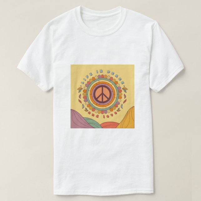 Camiseta básica de uso masculino (Frente do Design)