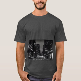 Camiseta básica de uso masculino