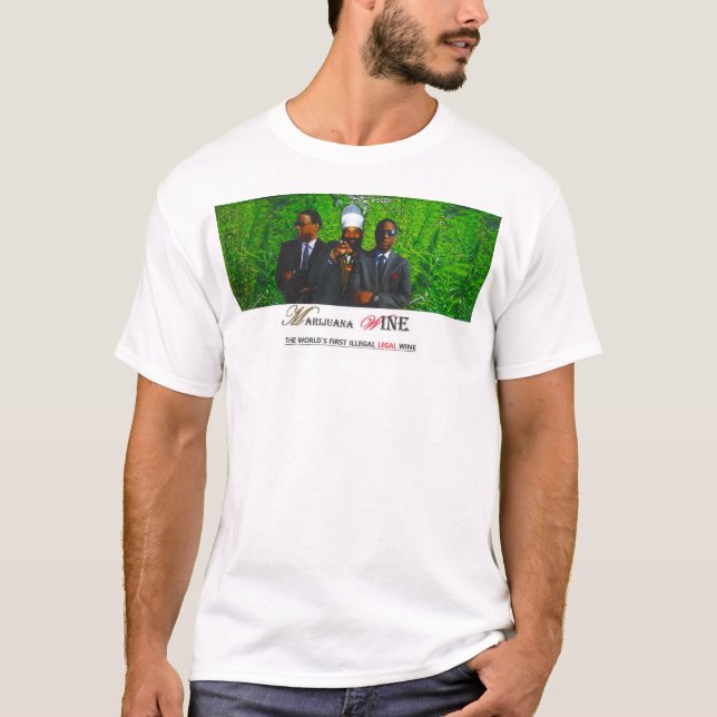 Camiseta básica de uso masculino (Frente)