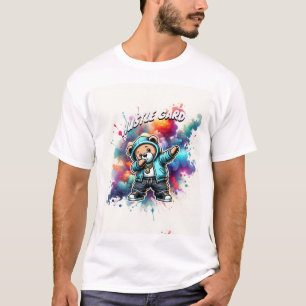 Camiseta básica de uso masculino