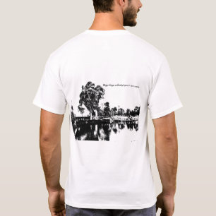 Camiseta básica de uso masculino