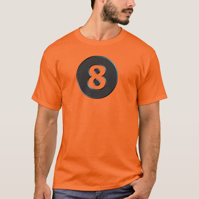 Camiseta básica de uso masculino (Frente)