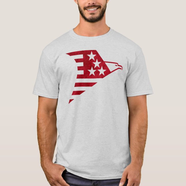 Camiseta básica de uso masculino (Frente)