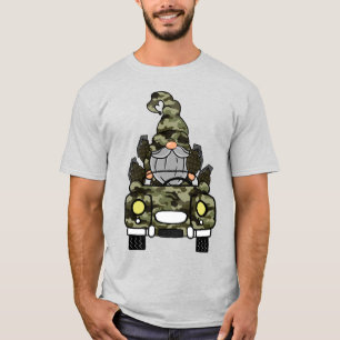 Camiseta básica de uso masculino