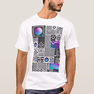 Camiseta básica de uso masculino