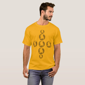 Camiseta básica de uso masculino