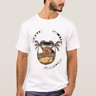 Camiseta básica de uso masculino