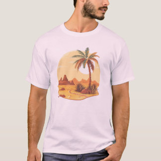 Camiseta básica de uso masculino