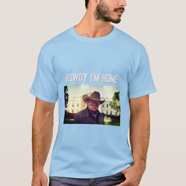 Camiseta básica de uso masculino (Frente)